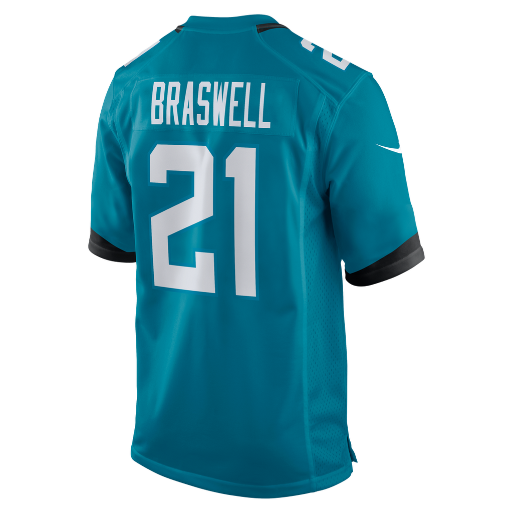 Christian Braswell Jacksonville Jaguars Game Jersey - Teal