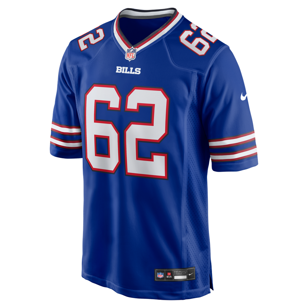Sedrick Van Pran-Granger Buffalo Bills Game Jersey - Royal Blue