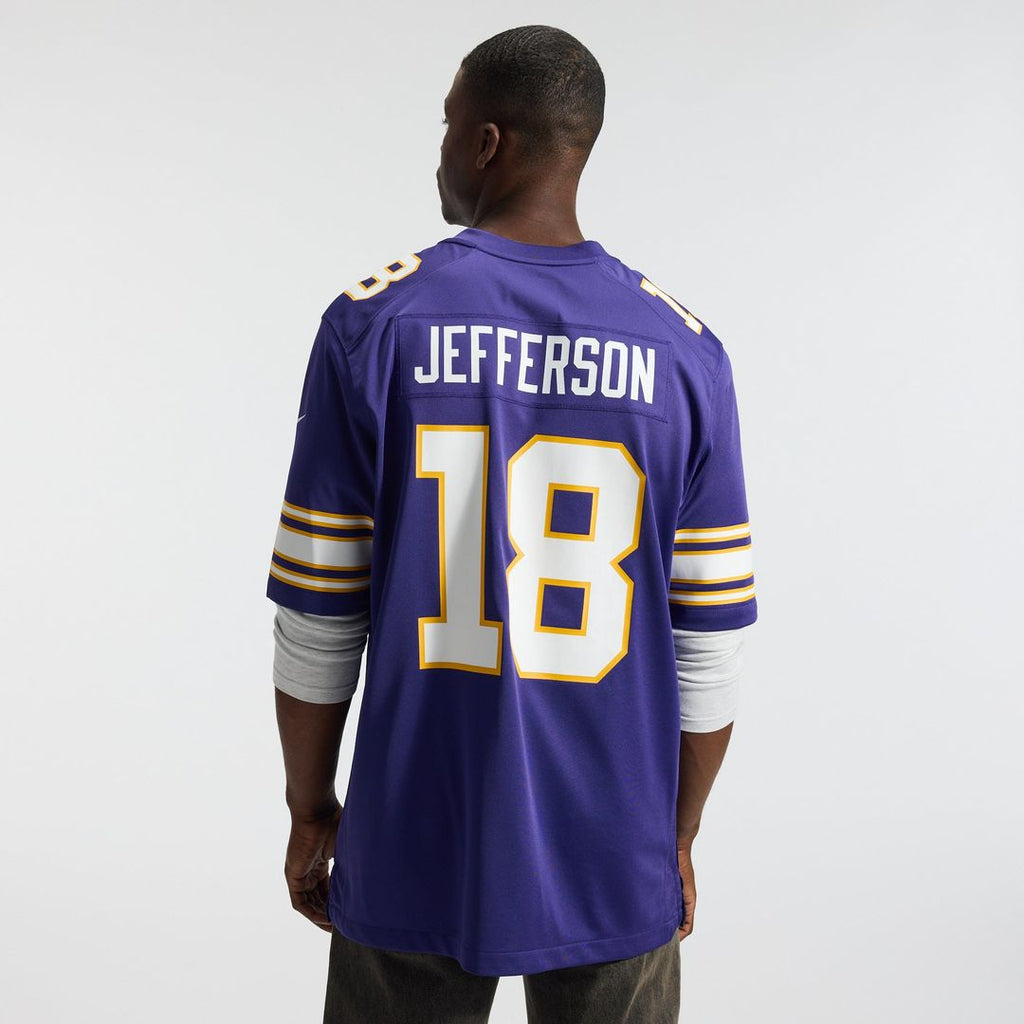 Justin Jefferson Minnesota Vikings Classic Game Jersey - Purple