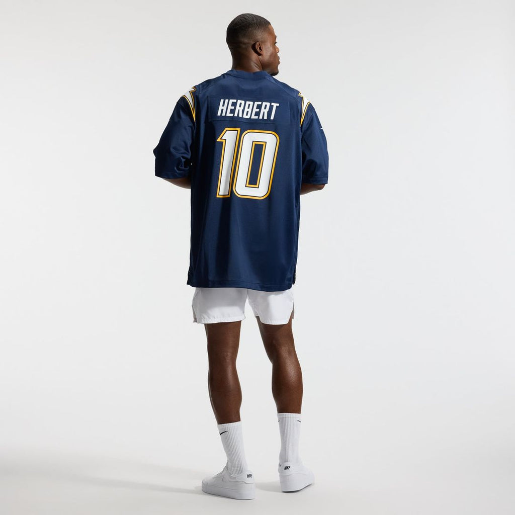 Justin Herbert Los Angeles Chargers Alternate Super Chargers Game Jersey - Navy