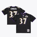 Deion Sanders Baltimore Ravens 2005 Authentic Throwback Jersey - Black