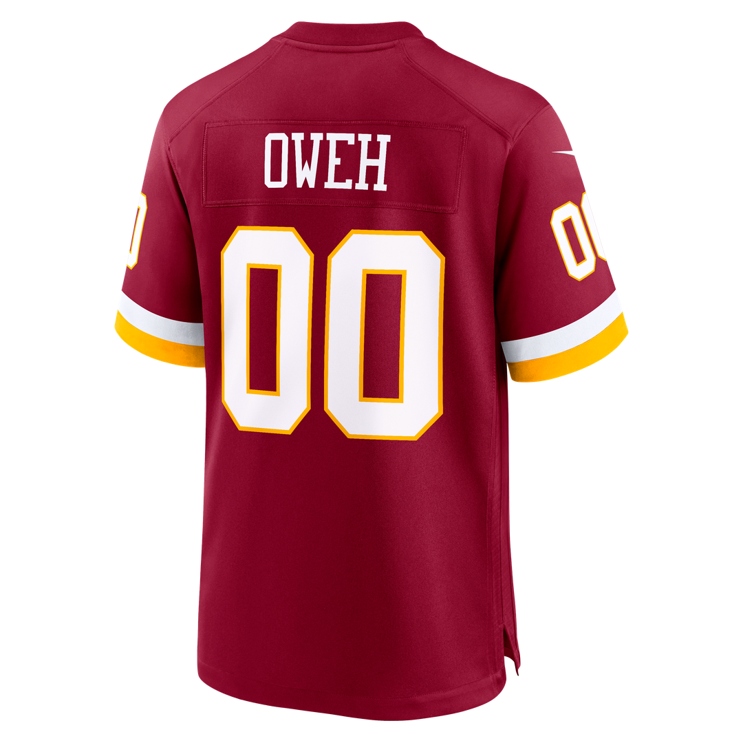 Odafe Oweh Washington Commanders Hail Raiser Alternate Game Jersey - Black