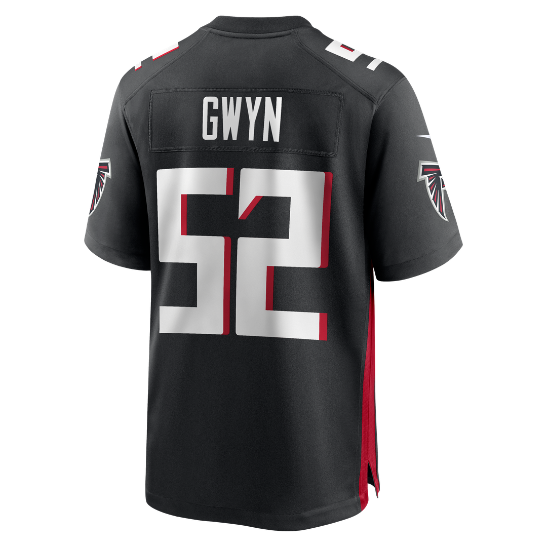 Jovaughn Gwyn Atlanta Falcons Game Jersey - Black