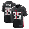 Natrone Brooks Atlanta Falcons Game Jersey - Black