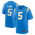 Trey Lance Los Angeles Chargers Game Jersey - Powder Blue