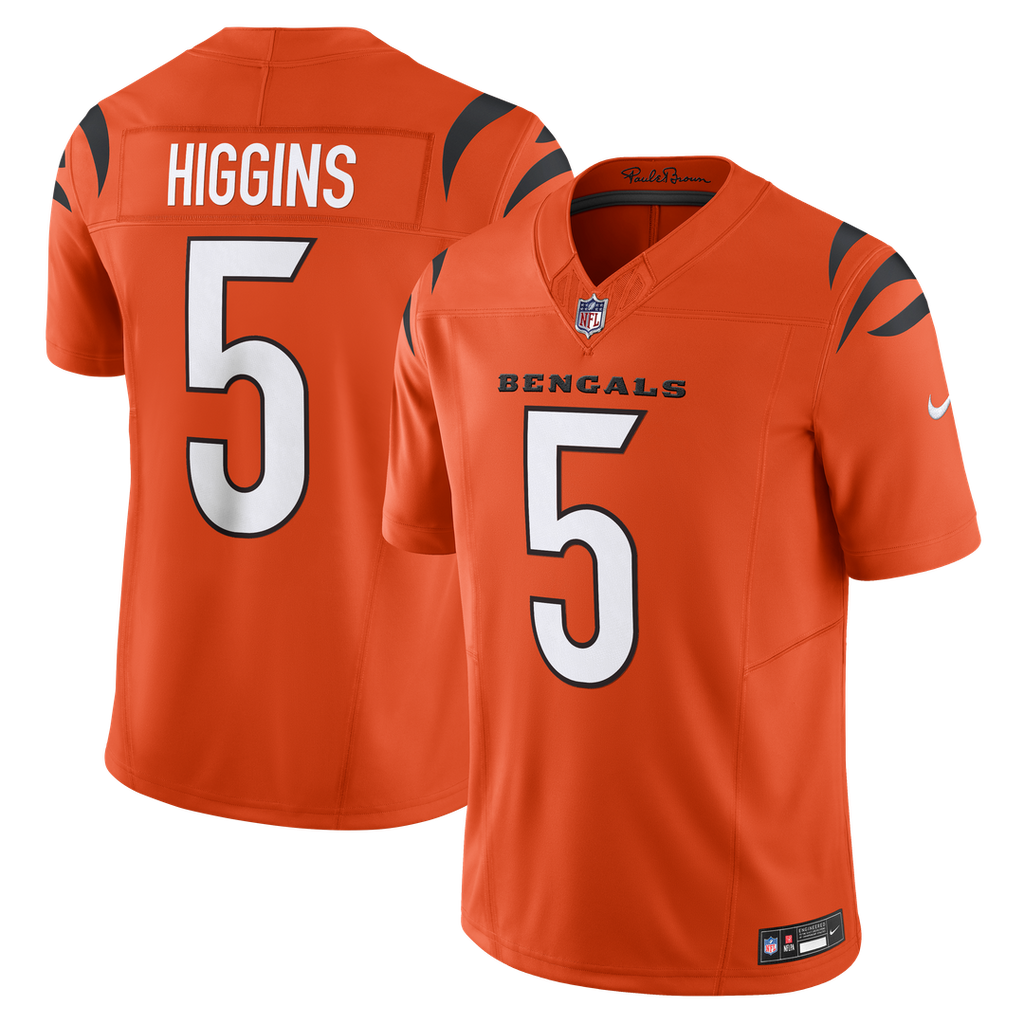 Tee Higgins Cincinnati Bengals Vapor F.U.S.E. Limited Jersey - Orange