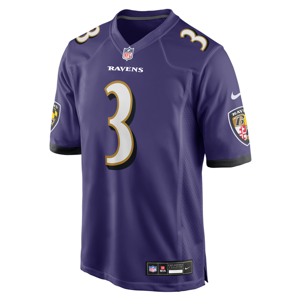 Chidobe Awuzie Baltimore Ravens Game Jersey - Purple