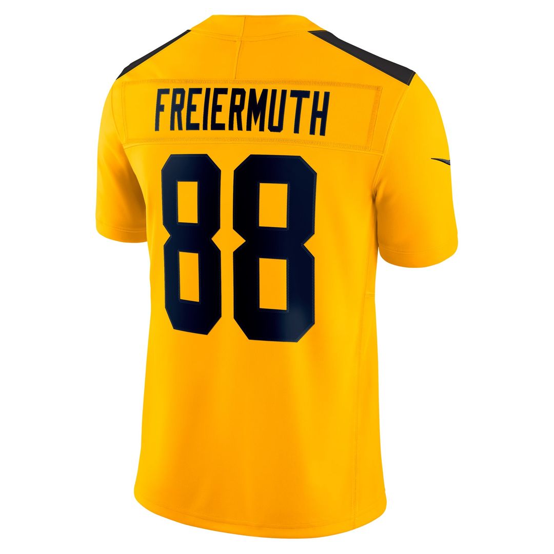 Pat Freiermuth Pittsburgh Steelers Alternate Vapor F.U.S.E. Limited Jersey - Gold