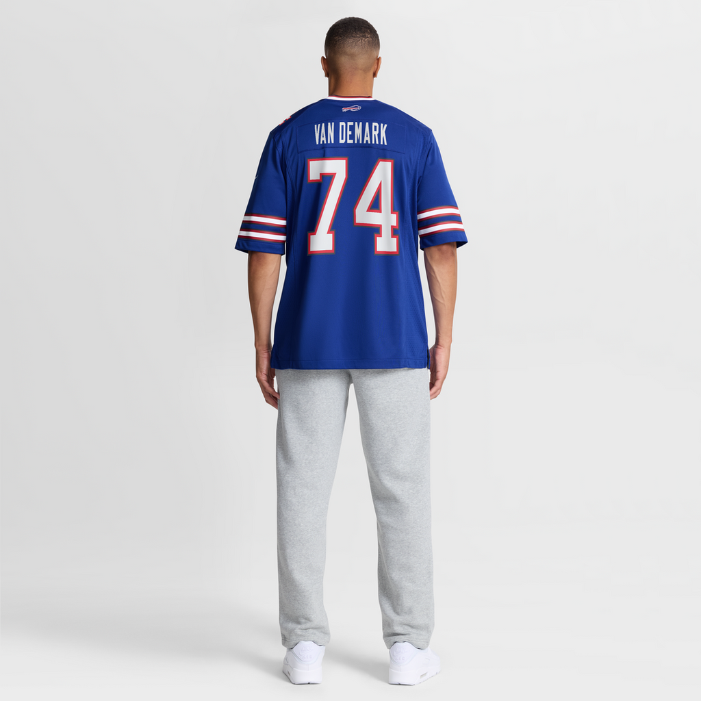 Ryan Van Demark Buffalo Bills Game Jersey - Royal Blue