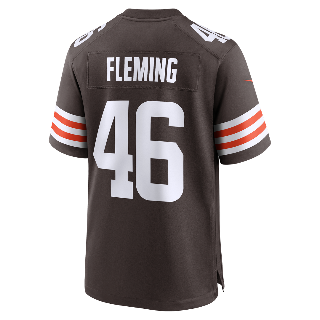 Don Fleming Cleveland Browns Jersey - Brown