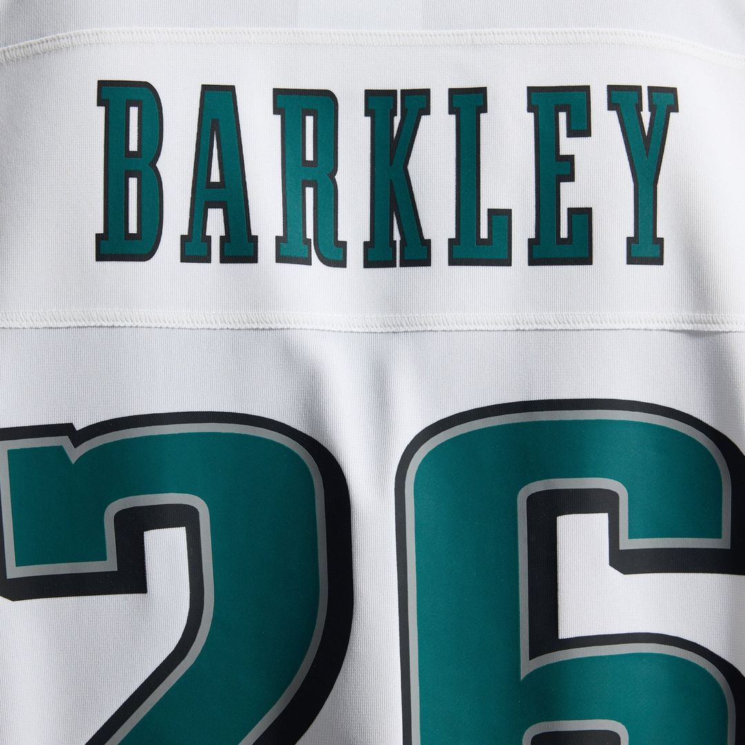 Saquon Barkley Philadelphia Eagles Alternate Game Jersey - Black