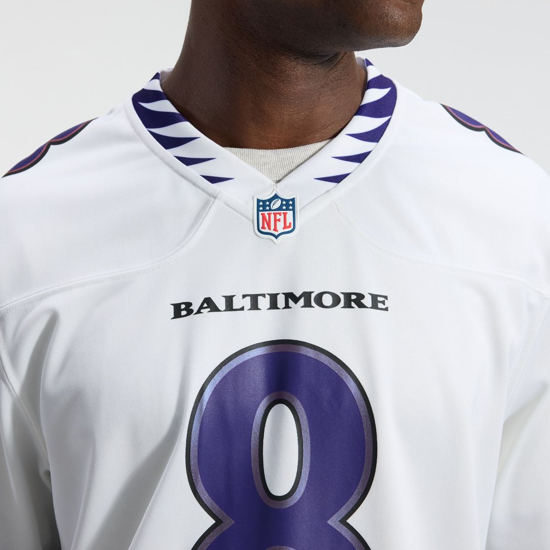 Lamar Jackson Baltimore Ravens Alternate Game Jersey - Black
