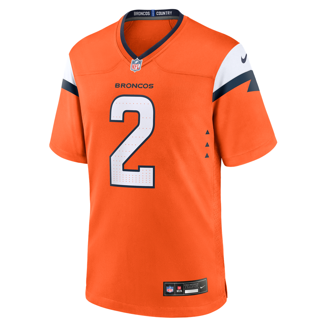 Patrick Surtain II Denver Broncos Game Jersey - Orange