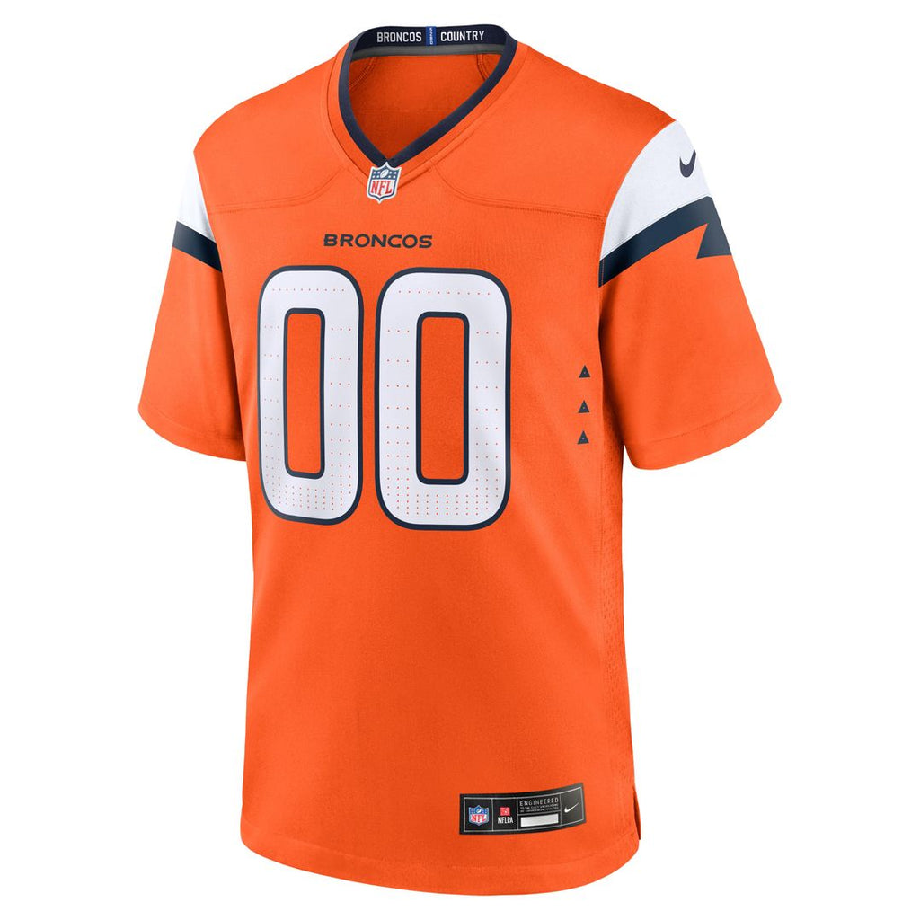 Tyler Onyedim Denver Broncos Game Jersey - Orange