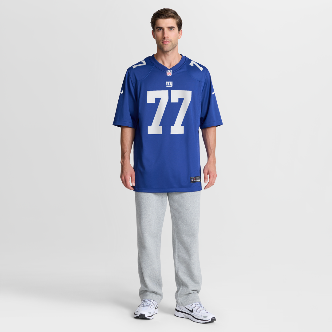 Daniel Faalele New York Giants Game Jersey - Royal Blue