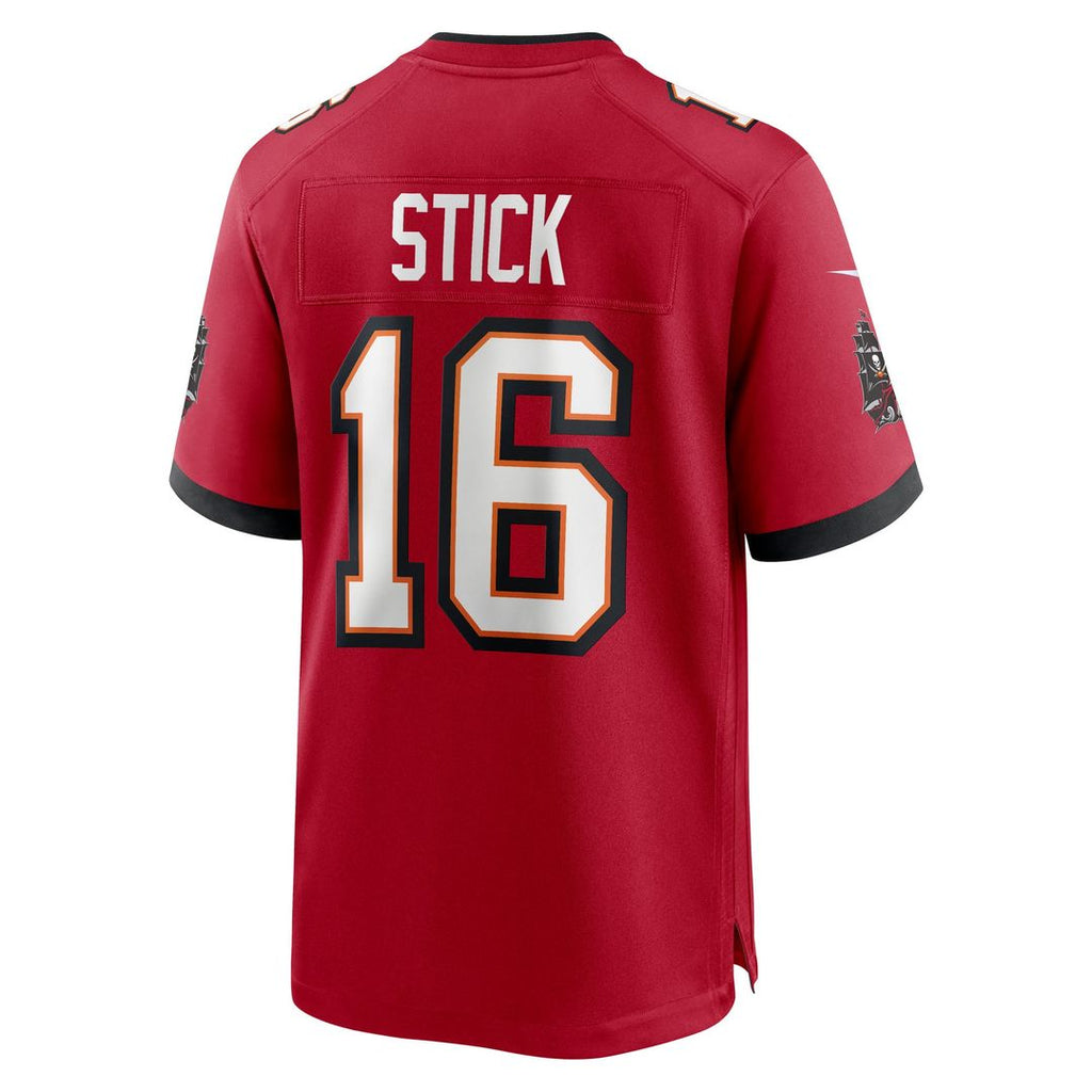 Easton Stick Tampa Bay Buccaneers Game Jersey - Red