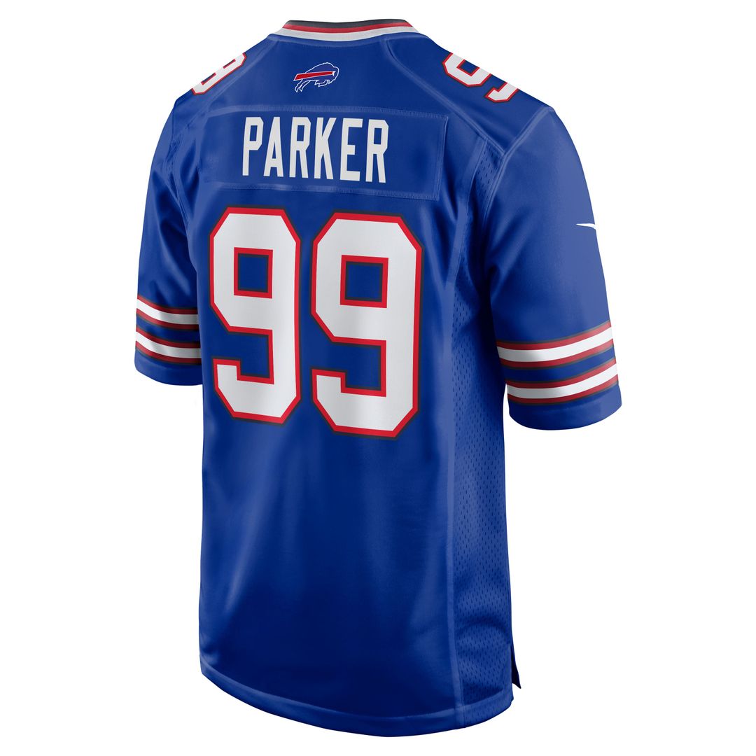 T.J. Parker Buffalo Bills Game Jersey - Royal Blue