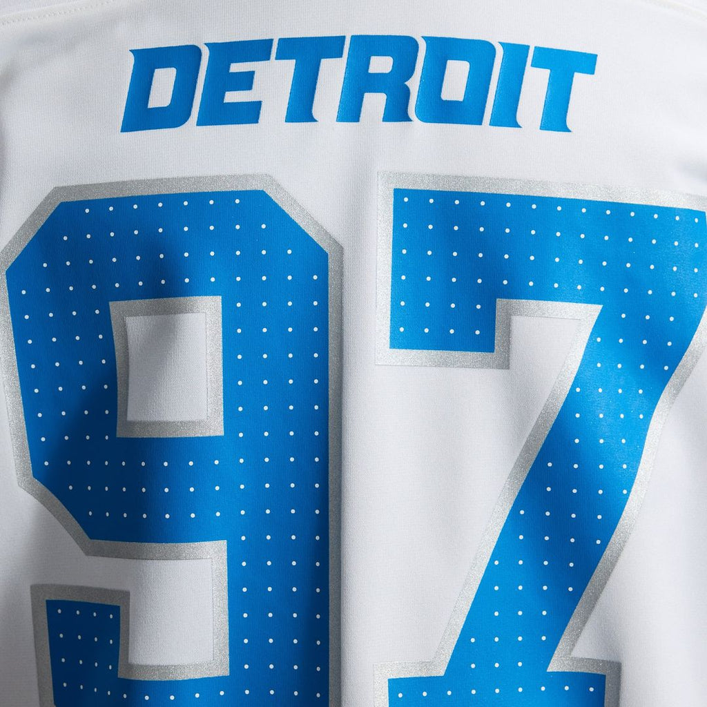 Aidan Hutchinson Detroit Lions Game Jersey - Blue