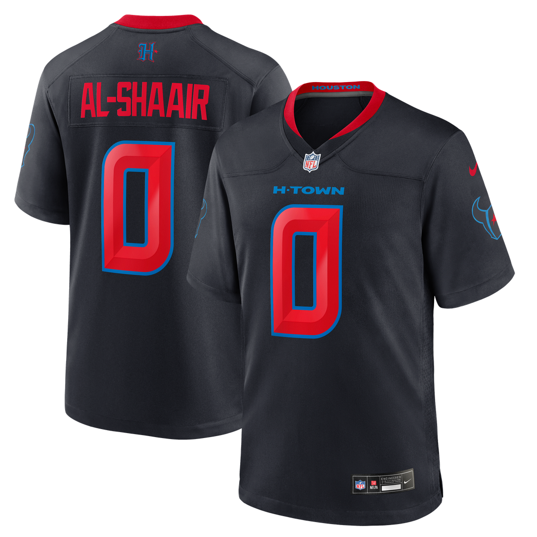 Azeez Al-Shaair Houston Texans Alternate Game Jersey - Navy
