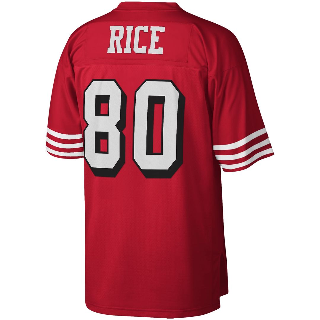 Jerry Rice San Francisco 49ers Legacy Replica Jersey - Scarlet