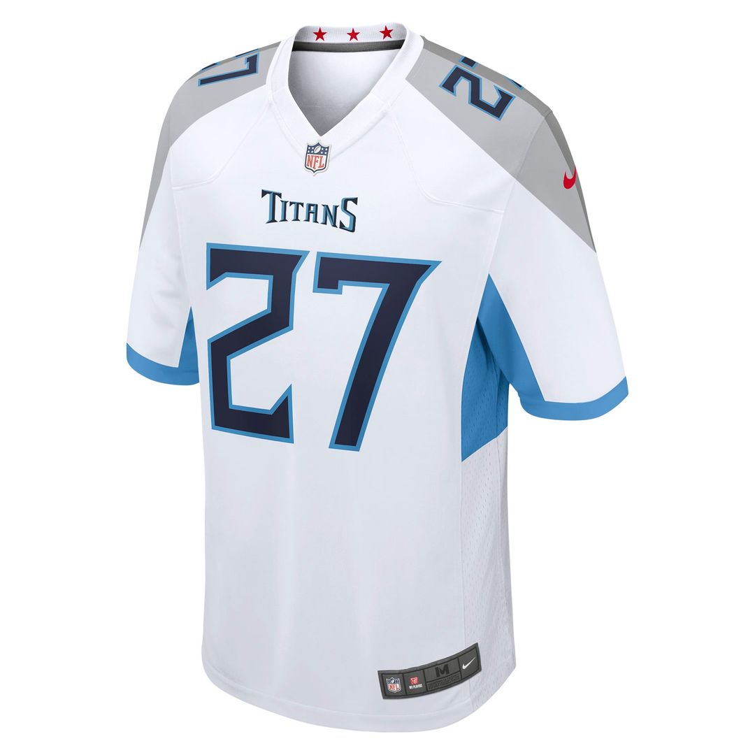 Eddie George Tennessee Titans Game Jersey - White