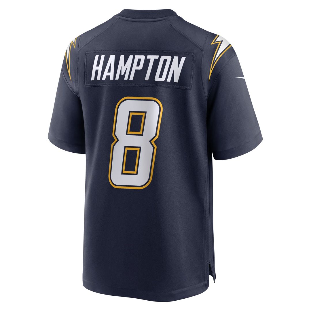 Omarion Hampton Los Angeles Chargers Alternate Charger Power Game Jersey - Gold