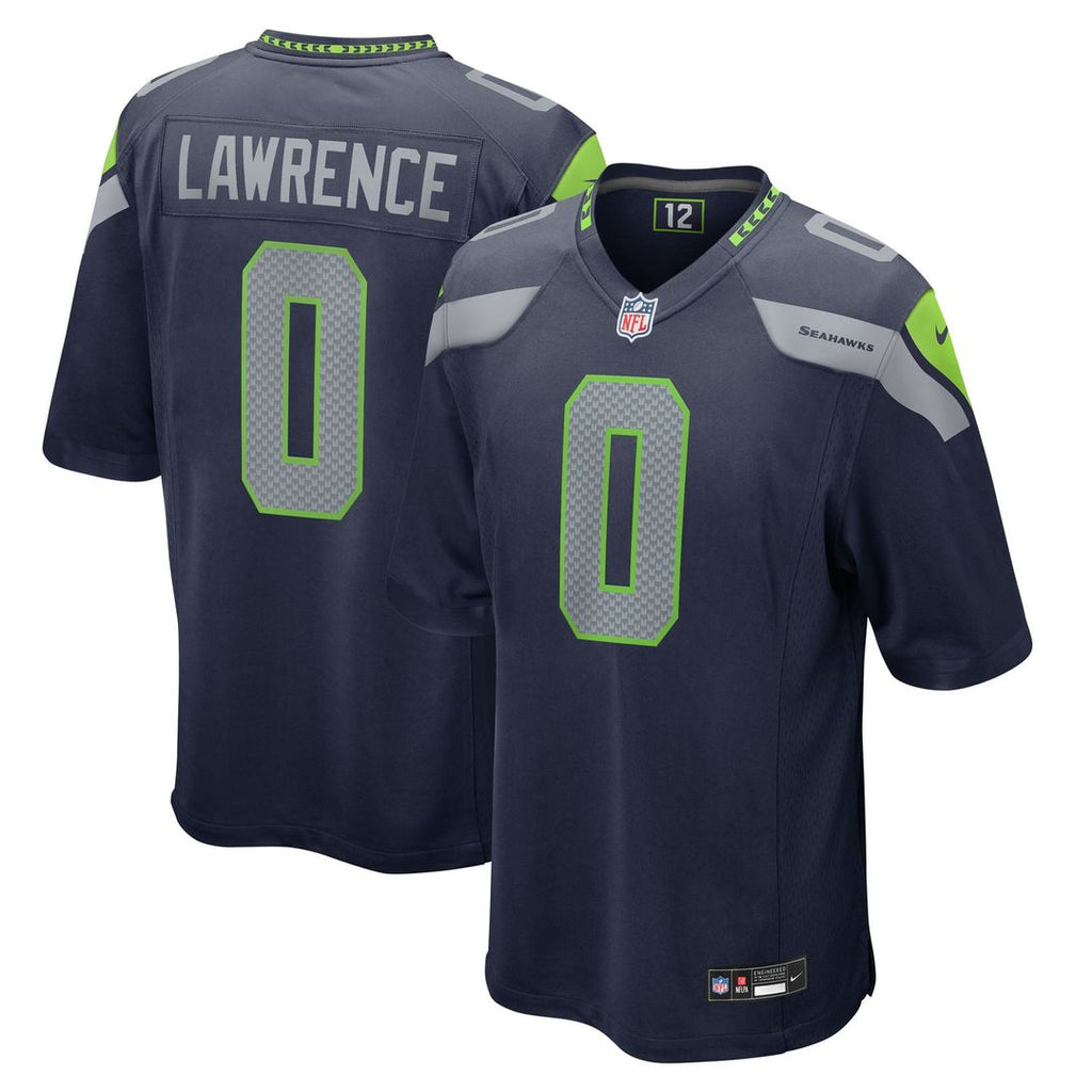 DeMarcus Lawrence Seattle Seahawks Game Jersey - College Navy