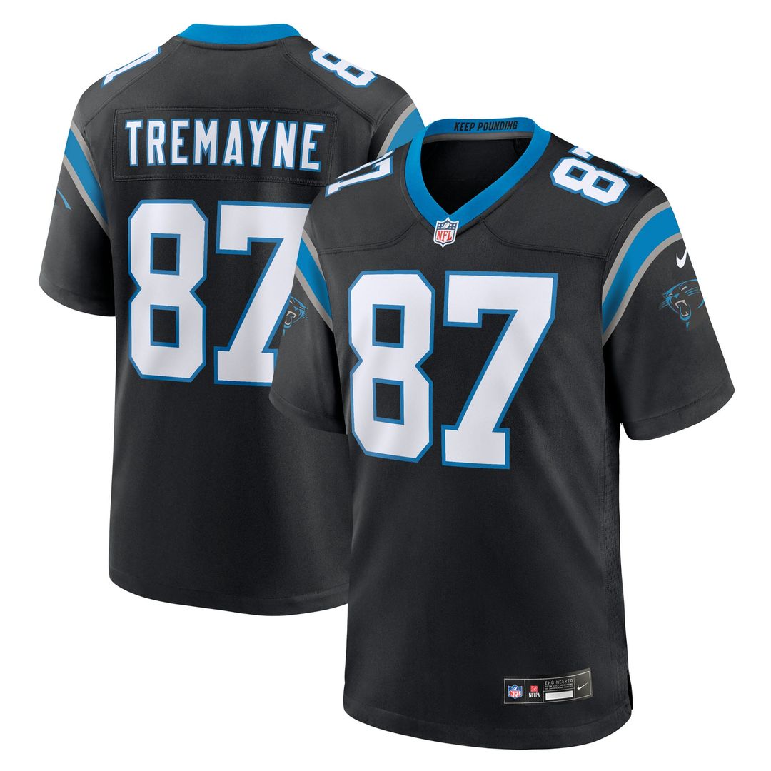Brycen Tremayne Carolina Panthers Game Jersey - Black