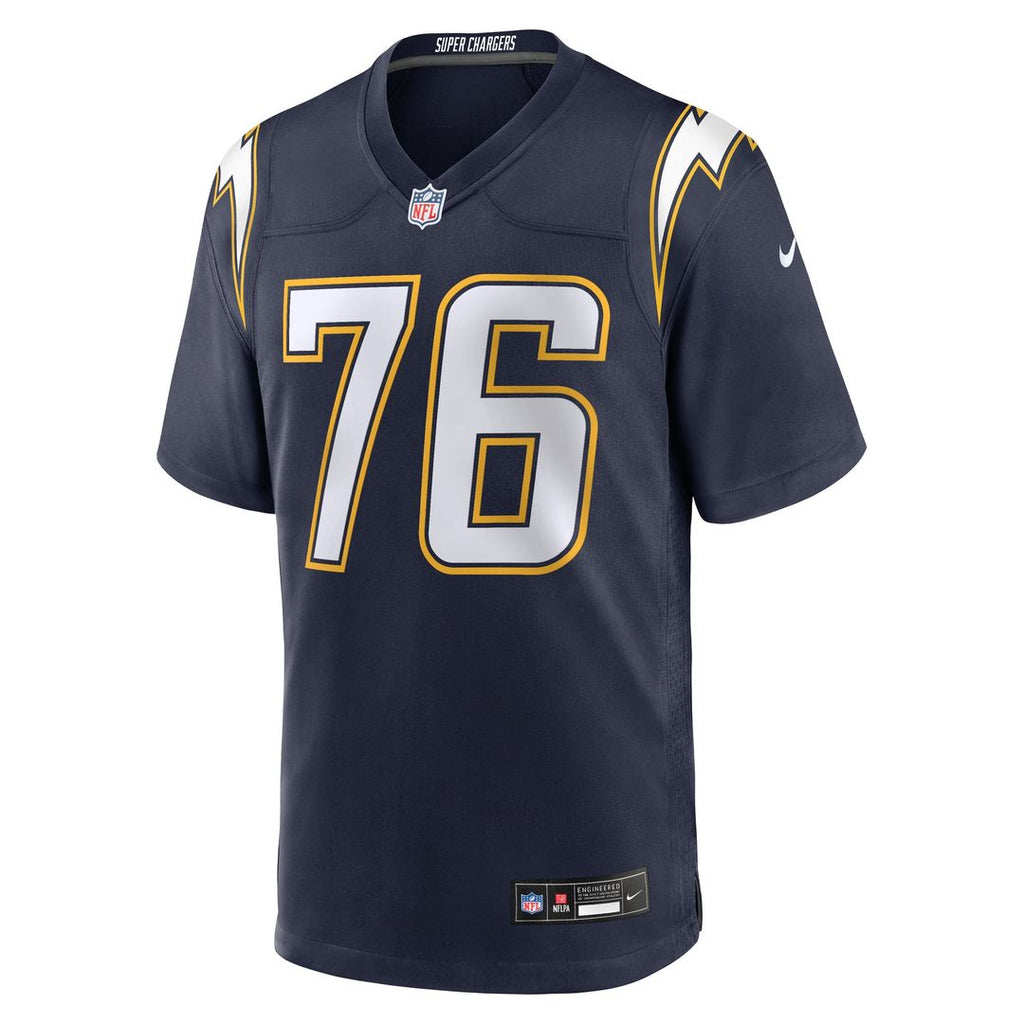Joe Alt Los Angeles Chargers Alternate Charger Power Game Jersey - Gold
