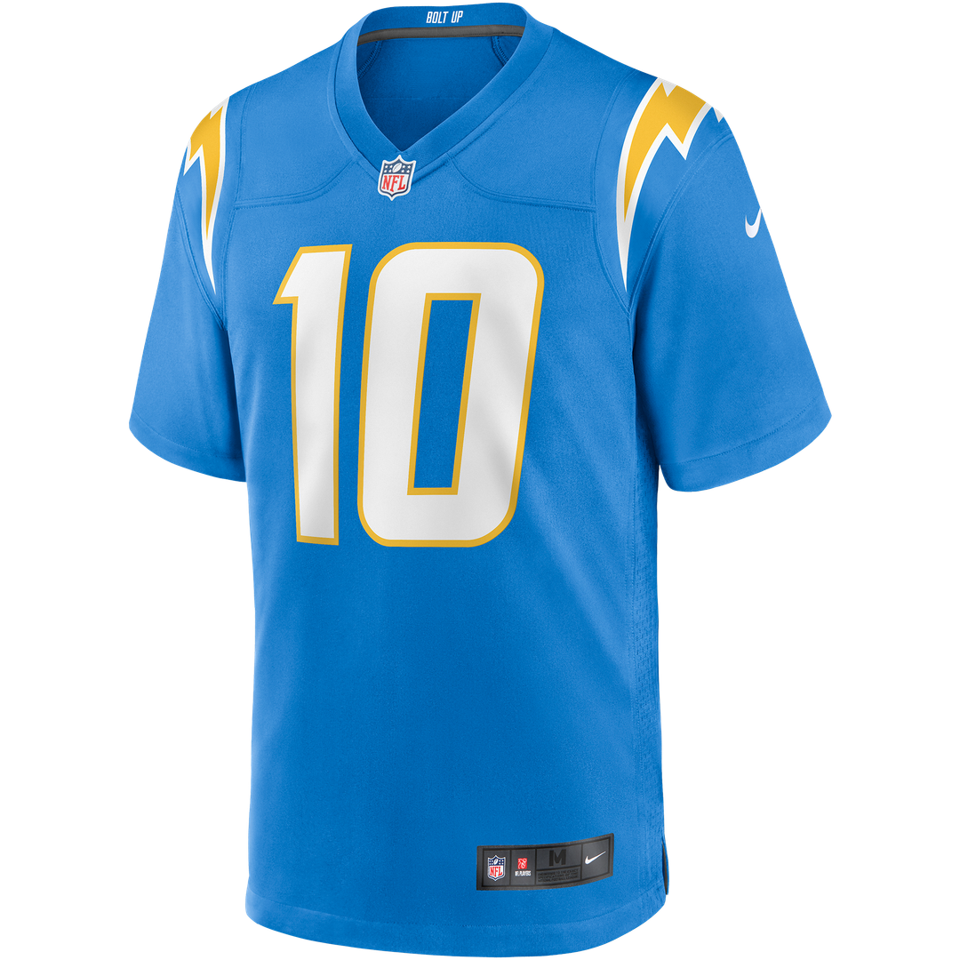 Justin Herbert Los Angeles Chargers Alternate Super Chargers Game Jersey - Navy