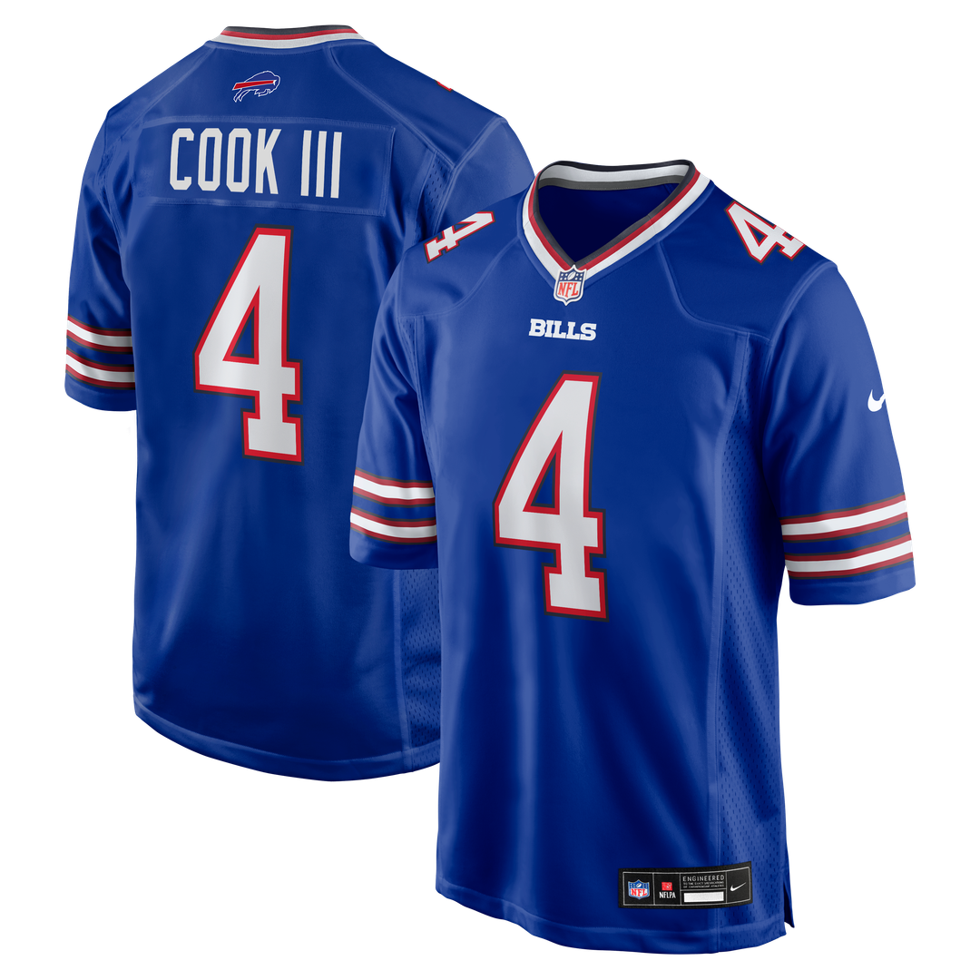 James Cook III Buffalo Bills Game Jersey - Royal Blue
