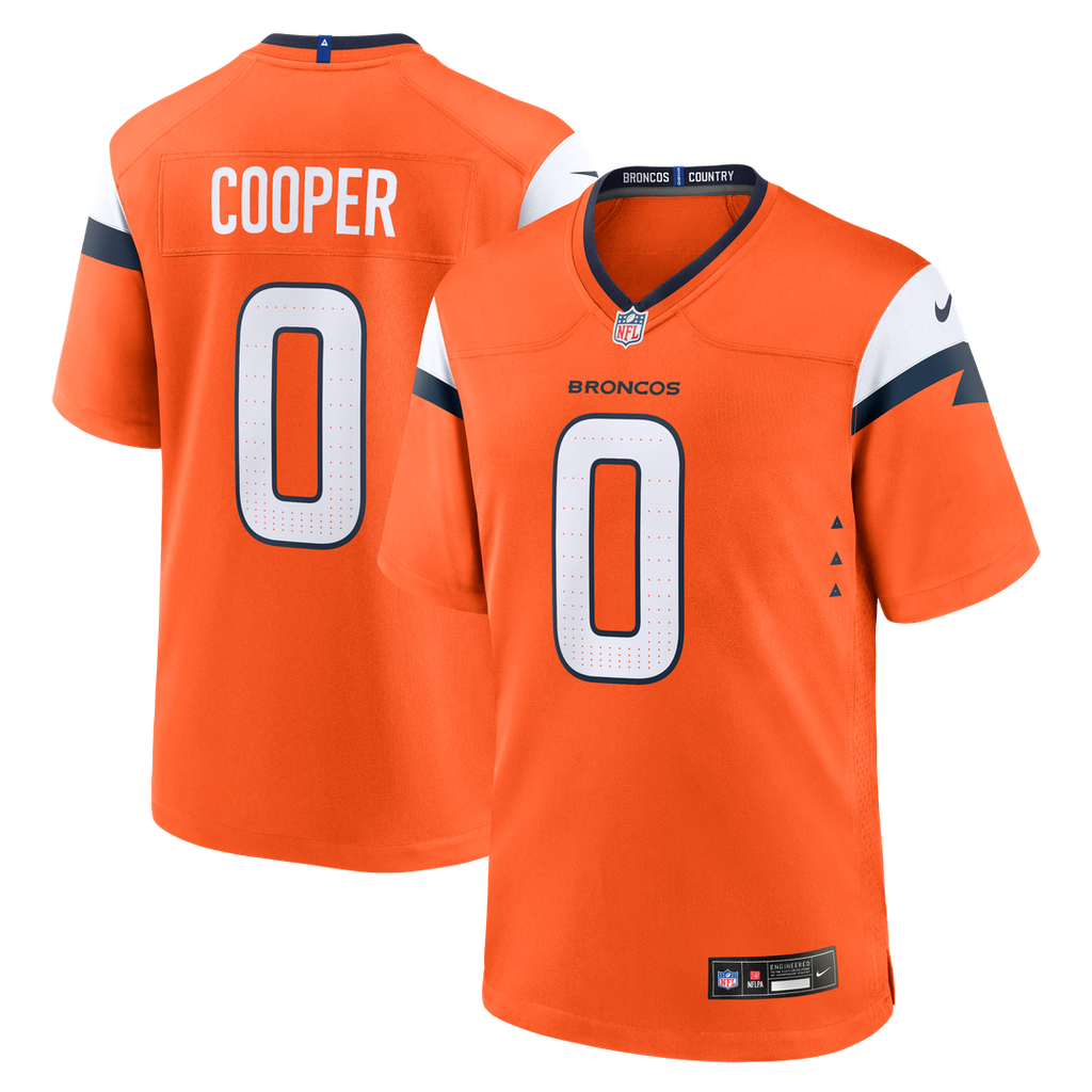 Jonathon Cooper Denver Broncos Game Jersey - Orange