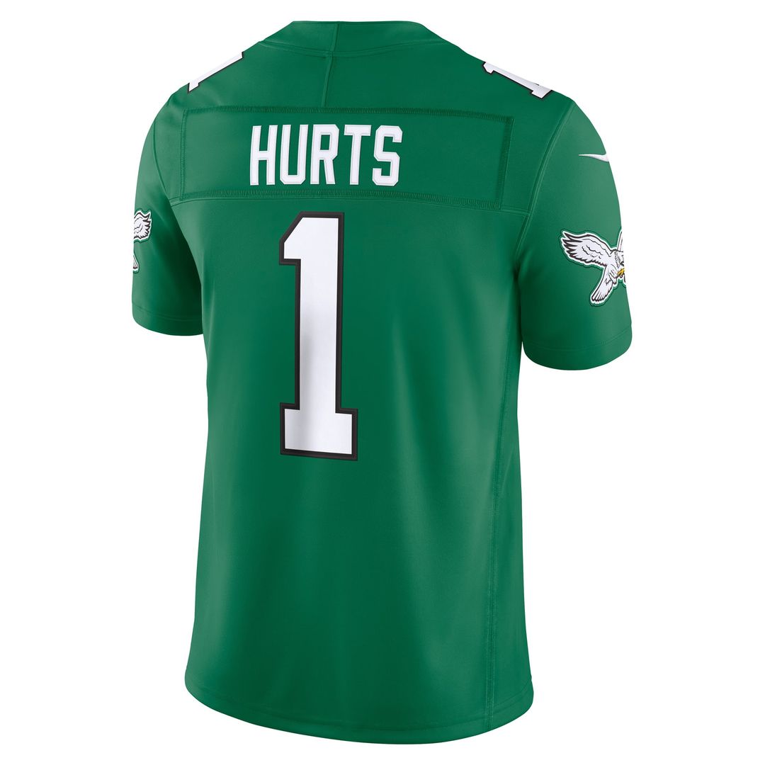 Jalen Hurts Philadelphia Eagles Vapor F.U.S.E. Stitched Limited Jersey - White