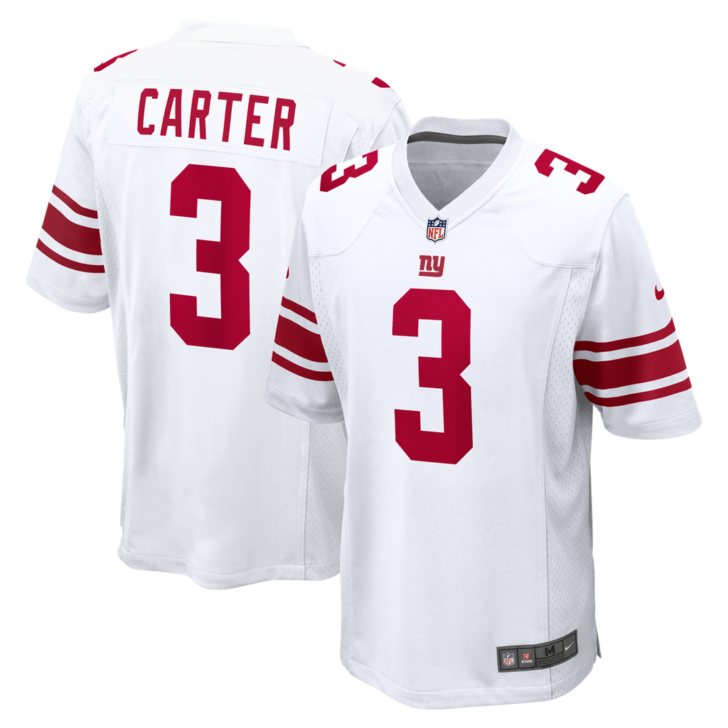 Abdul Carter New York Giants Game Jersey - White