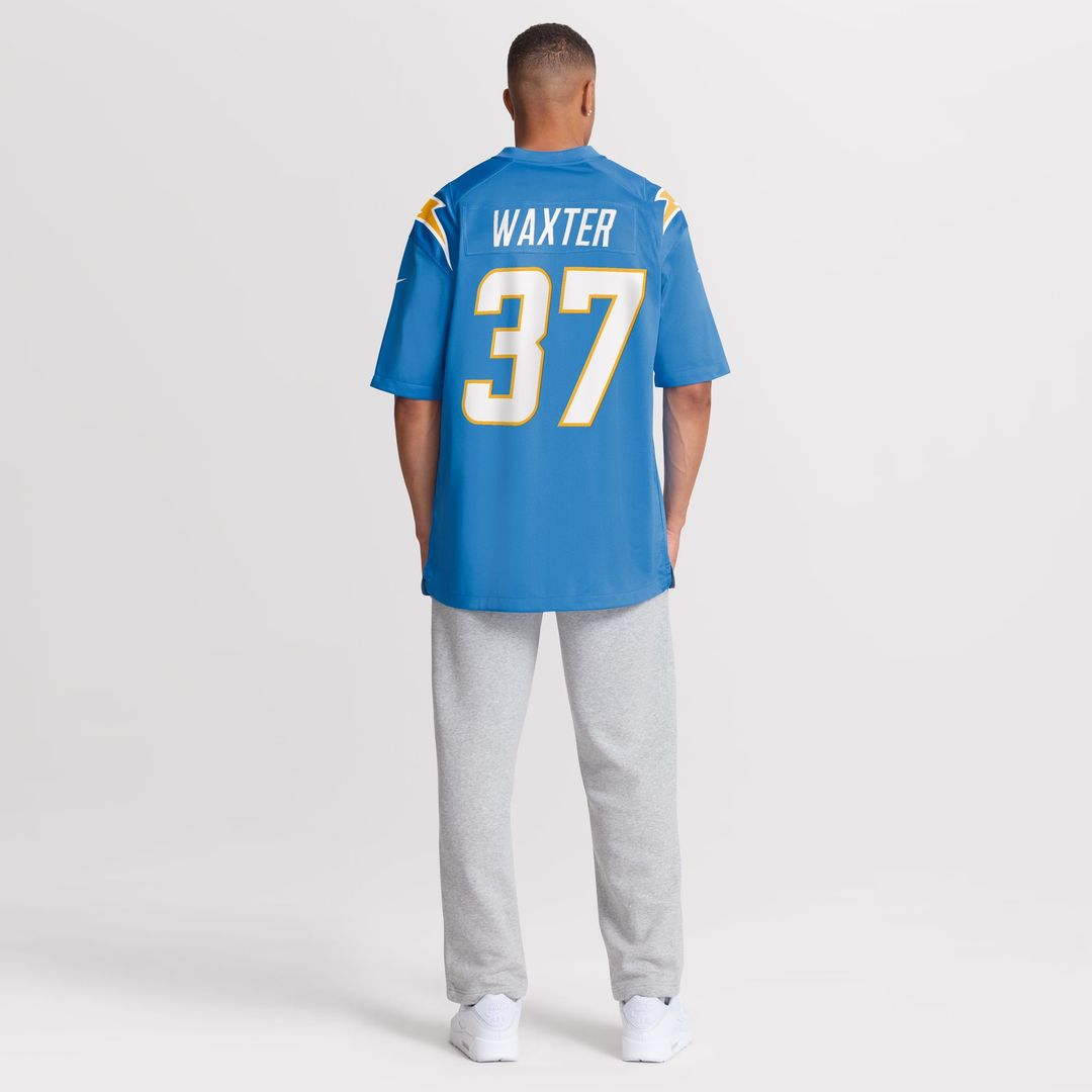 Isas Waxter Los Angeles Chargers Game Jersey - Powder Blue