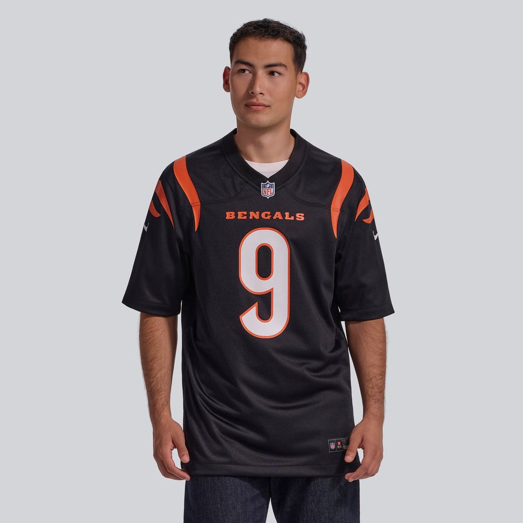 Joe Burrow Cincinnati Bengals Game Jersey - Black