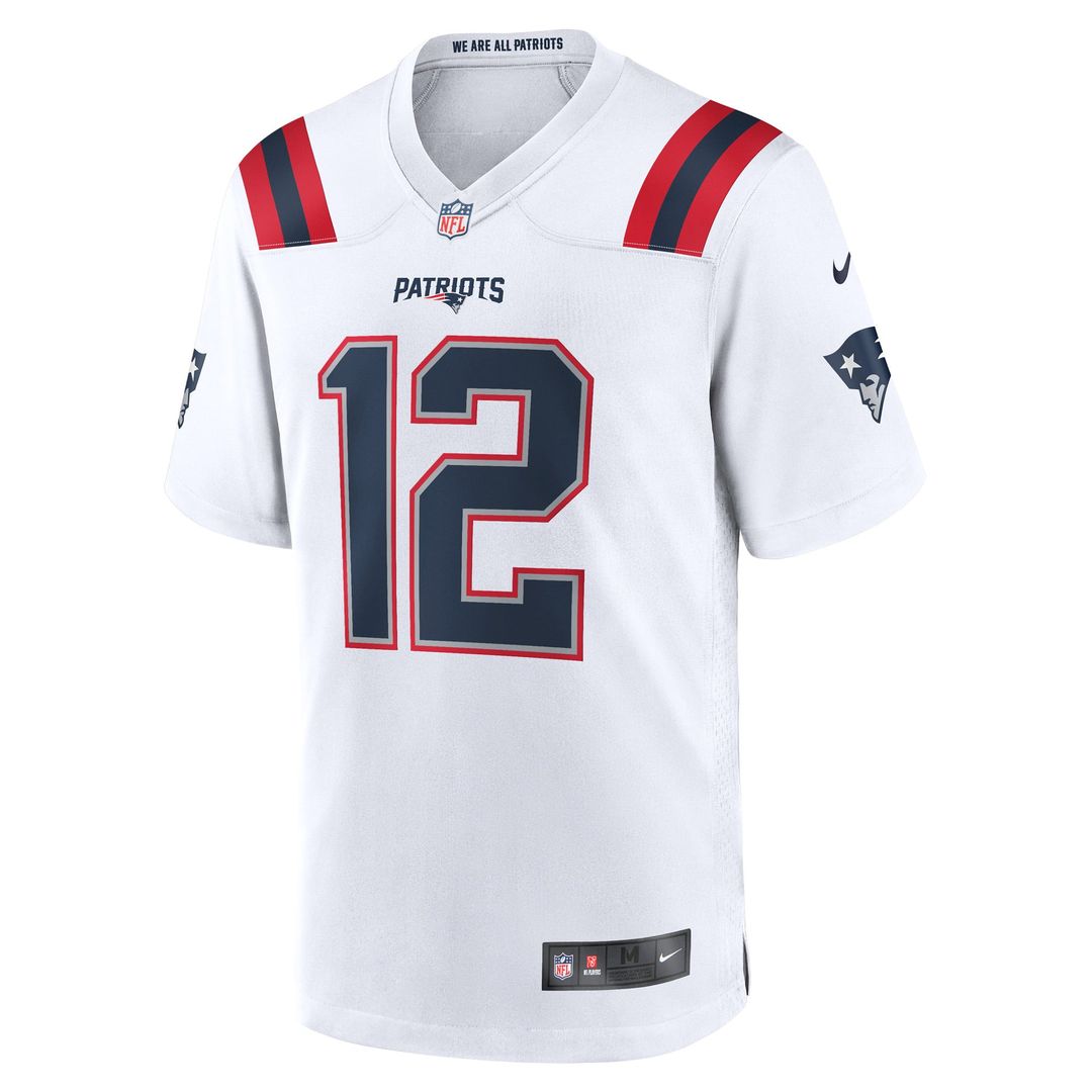 Tom Brady New England Patriots Alternate Game Jersey - Red
