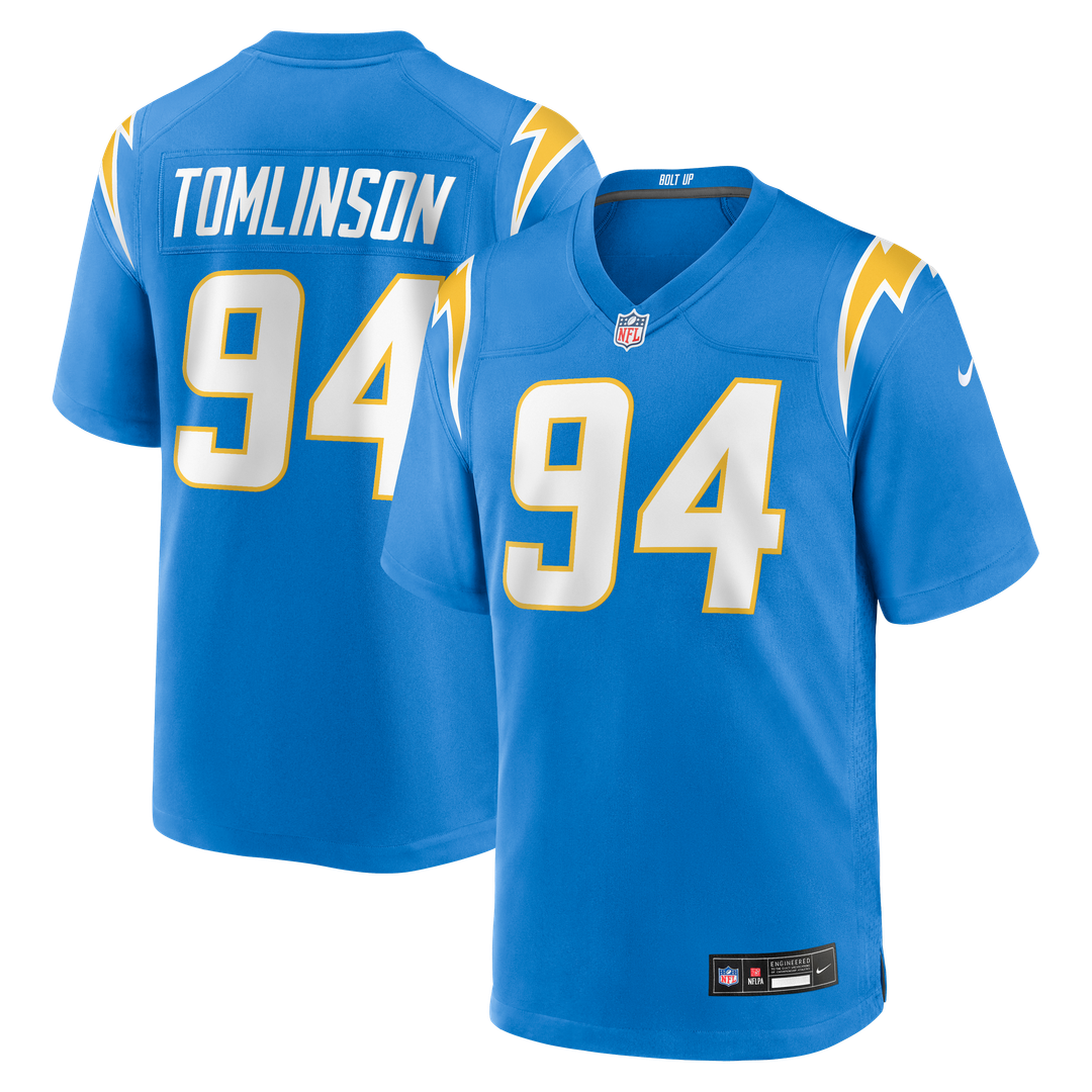 Dalvin Tomlinson Los Angeles Chargers Game Jersey - Powder Blue