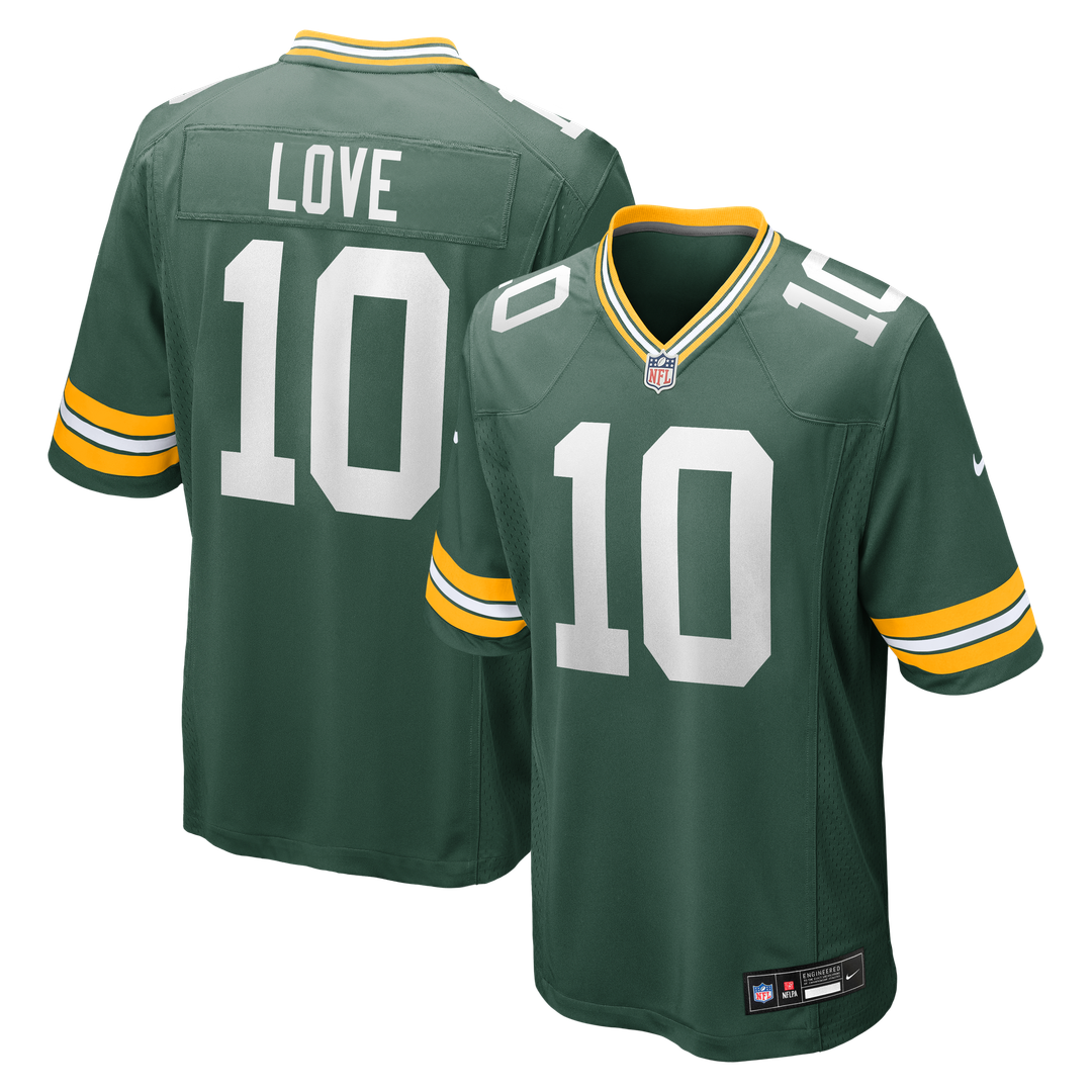 Jordan Love Green Bay Packers Game Jersey - White