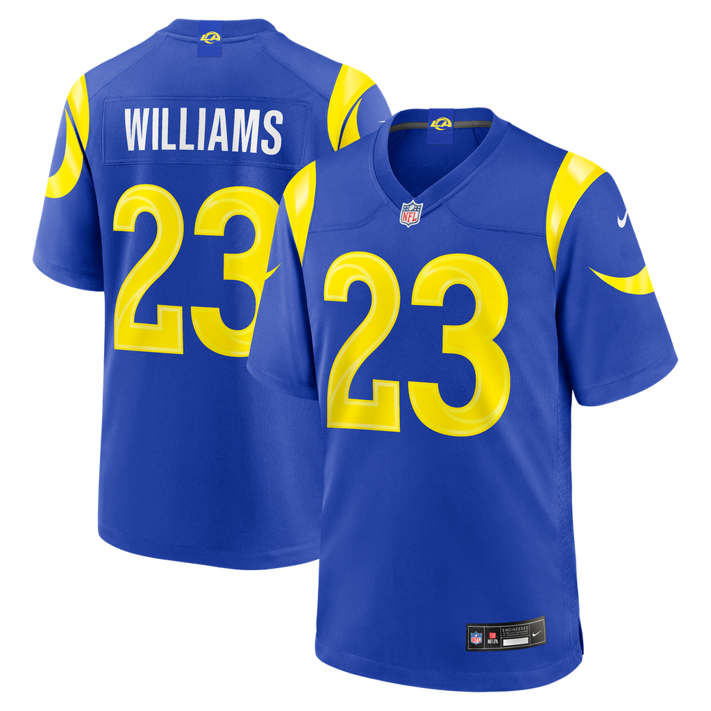 Kyren Williams Los Angeles Rams Game Jersey - Royal Blue