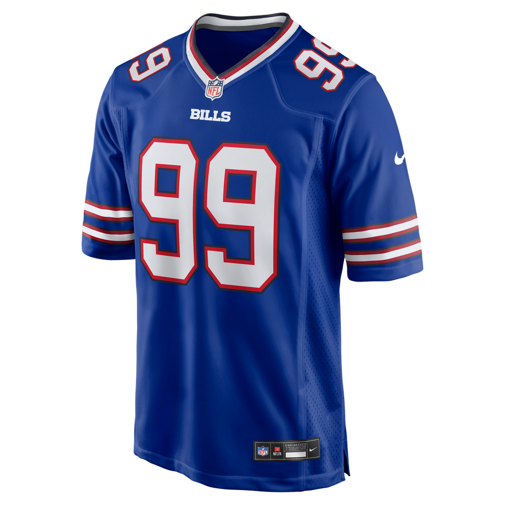 Larry Ogunjobi Buffalo Bills Game Jersey - Royal Blue