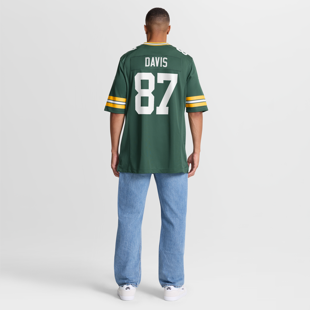Willie Davis Green Bay Packers Game Jersey - Green