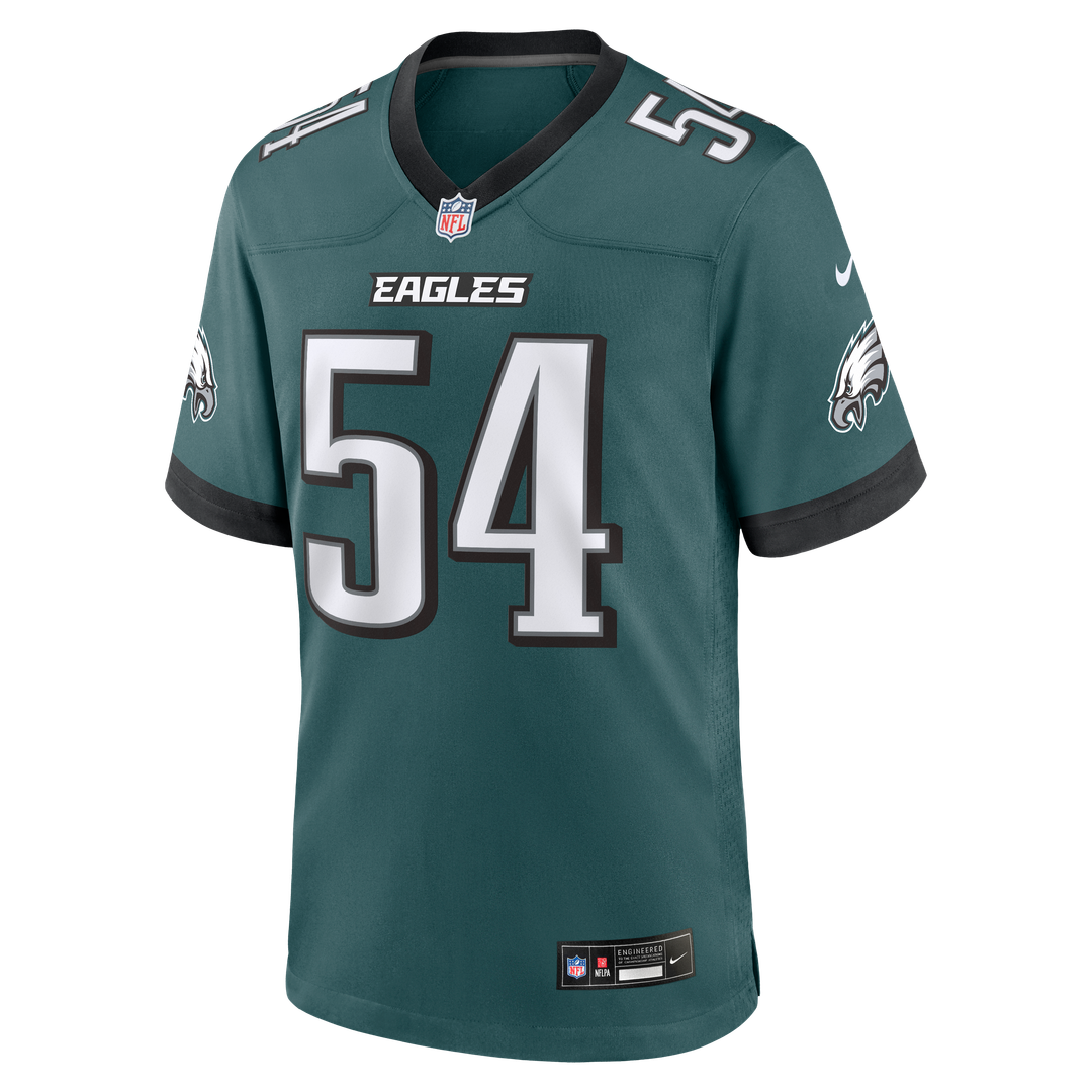 Jeremiah Trotter Jr. Philadelphia Eagles Game Jersey - Midnight Green