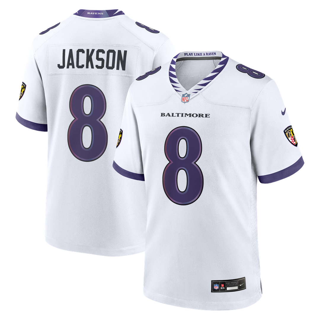 Lamar Jackson Baltimore Ravens Alternate Game Jersey - Purple