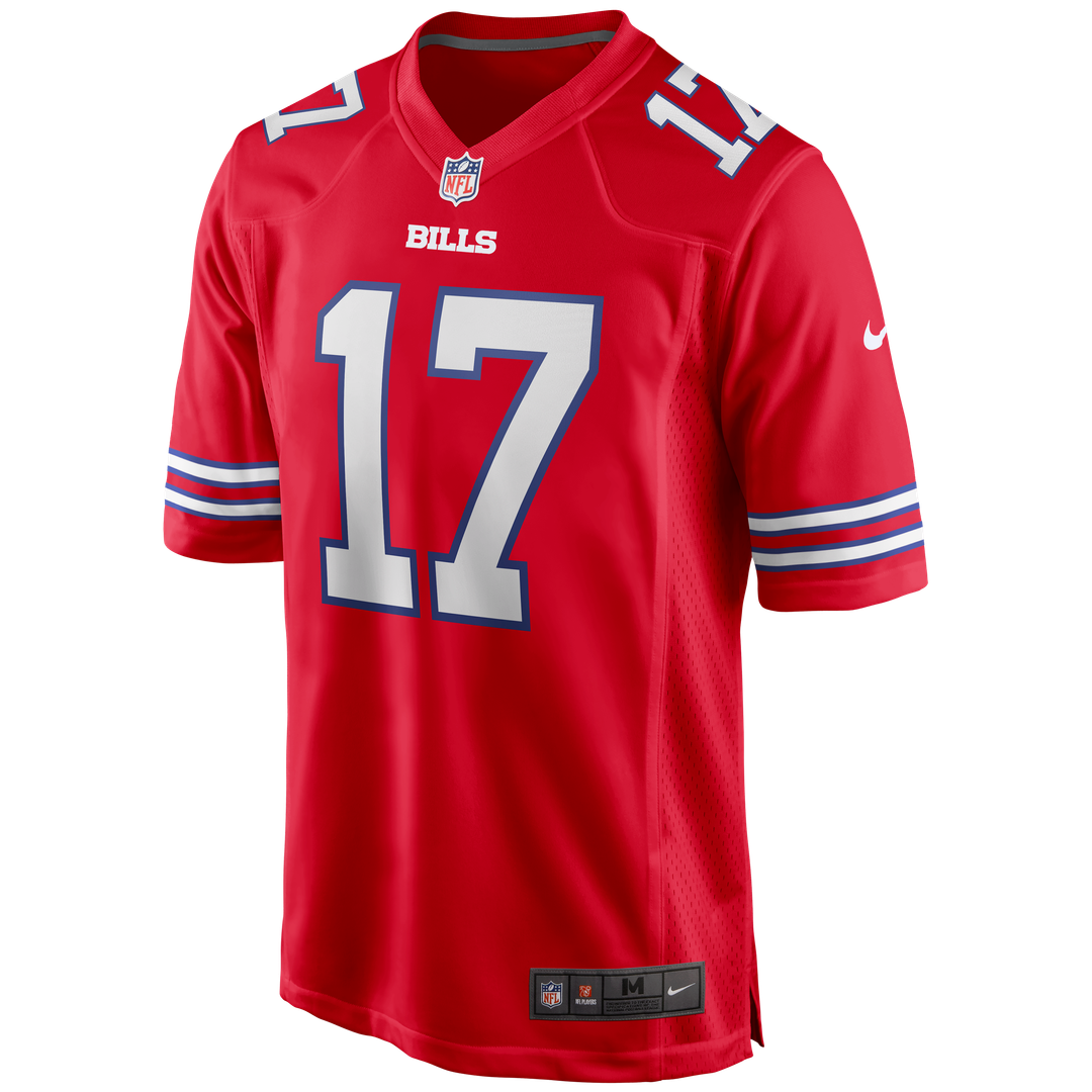 Josh Allen Buffalo Bills Nickel City Game Jersey - Gray
