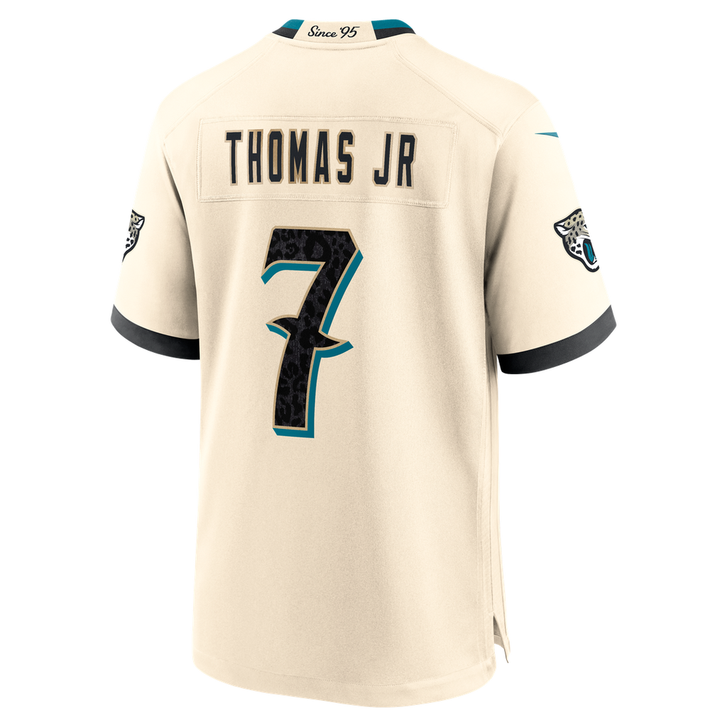 Brian Thomas Jr. Jacksonville Jaguars 2026 Rivalries Collection Game Jersey - Natural