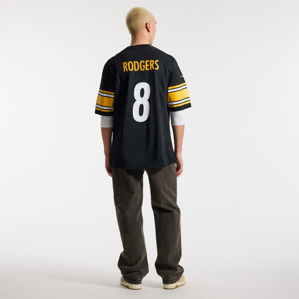 Aaron Rodgers Pittsburgh Steelers Game Jersey - White