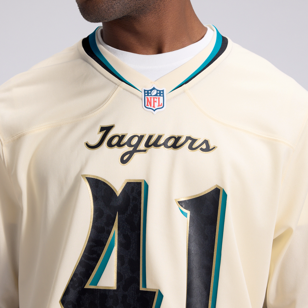 Josh Hines-Allen Jacksonville Jaguars 2026 Rivalries Collection Game Jersey - Natural