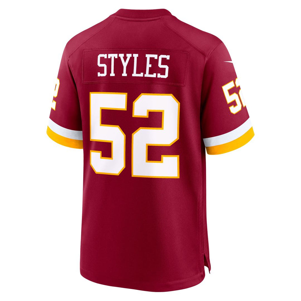 Sonny Styles Washington Commanders Game Jersey - Black