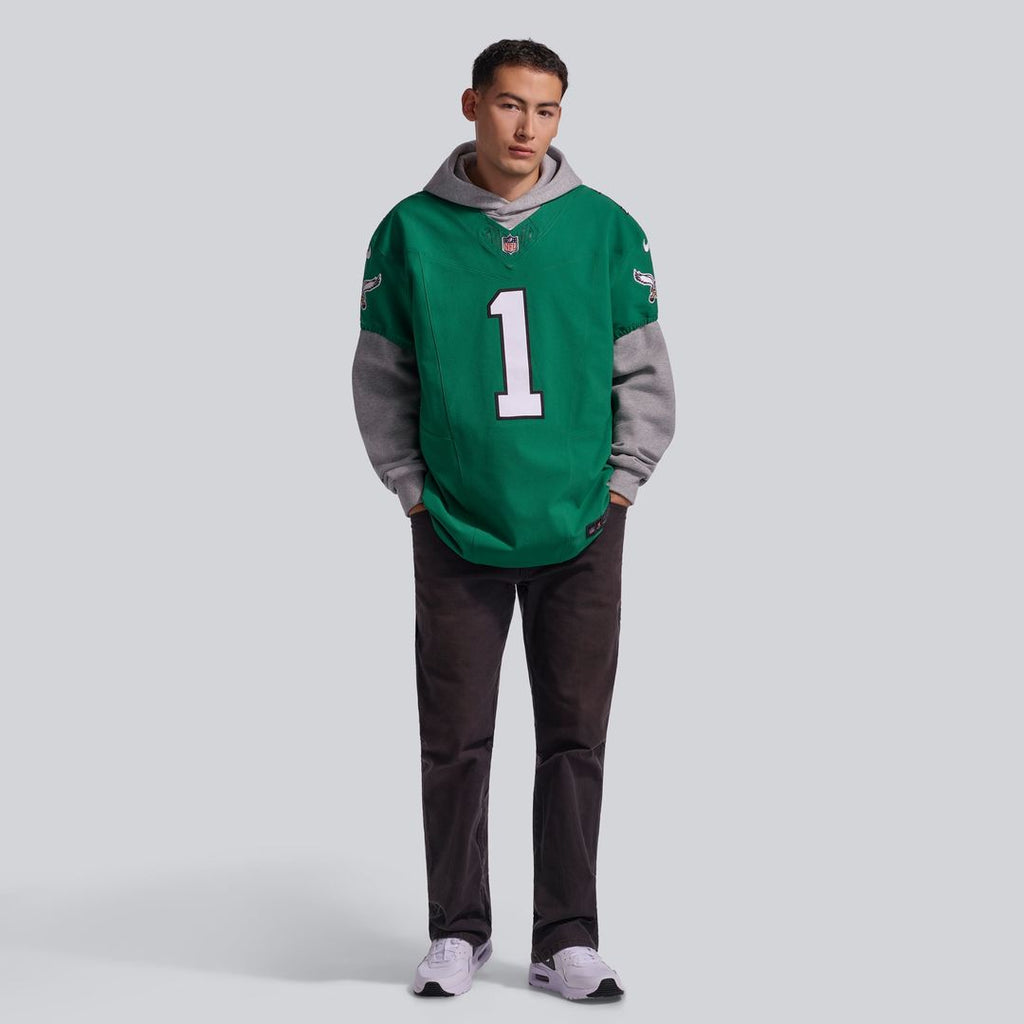 Jalen Hurts Philadelphia Eagles Vapor F.U.S.E. Elite Jersey - Midnight Green